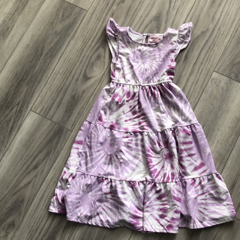 Girls Tie Dye Maxi Dress